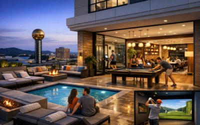 Experience Unrivaled Luxury: Top Amenities at The Davy Elevating UTK Student Living